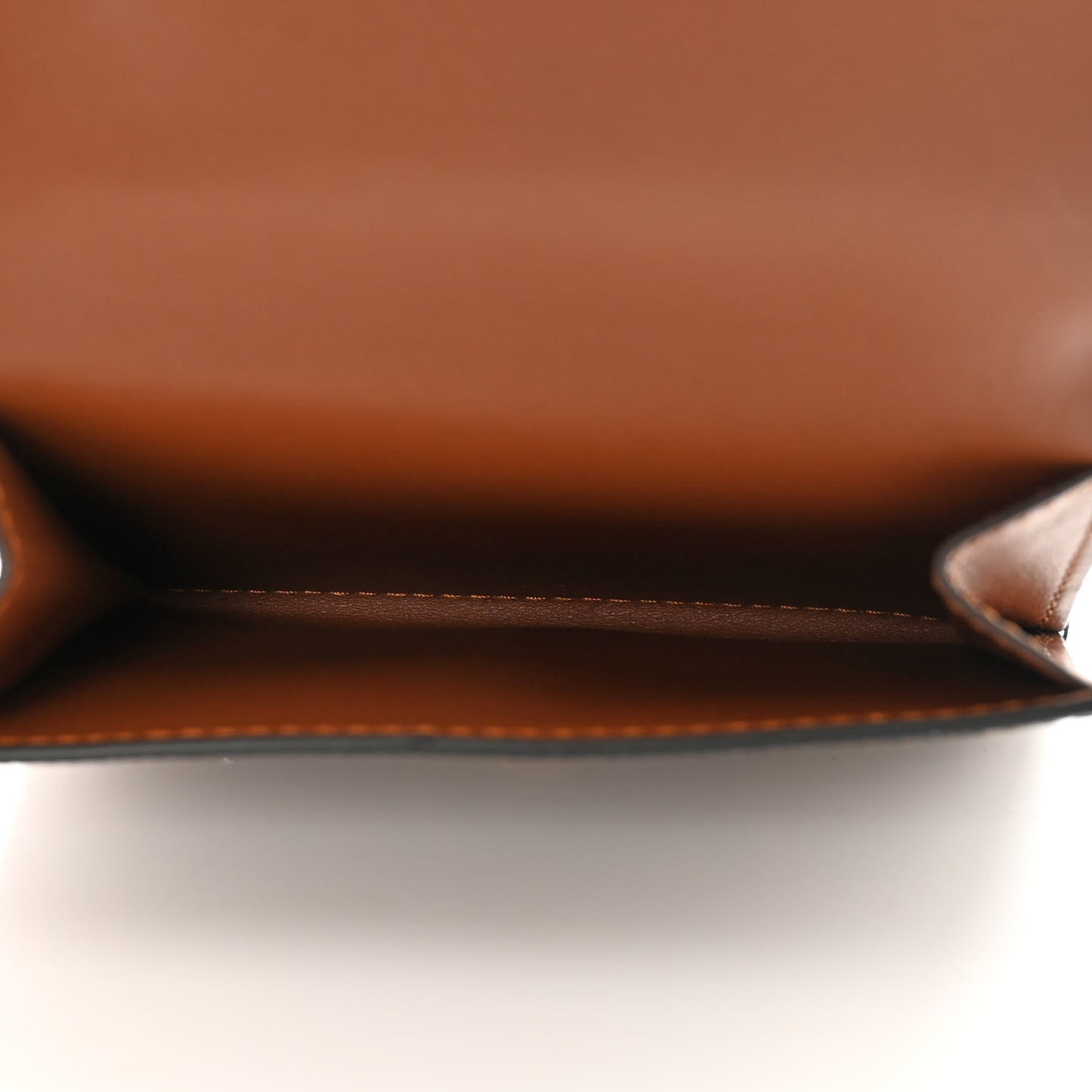E-Canvas TB Print Folding Wallet Bridle Brown