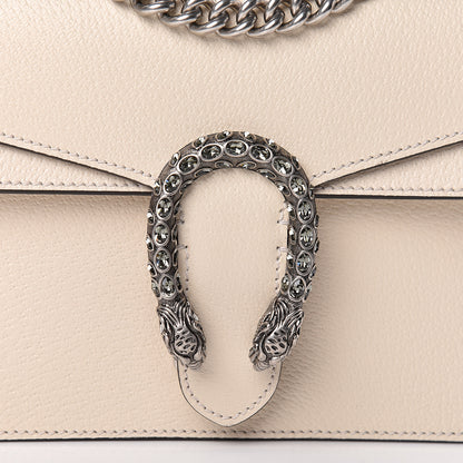 Gucci Textured Calfskin Crystal Mini Dionysus Shoulder Bag Mystic White 8 of 10