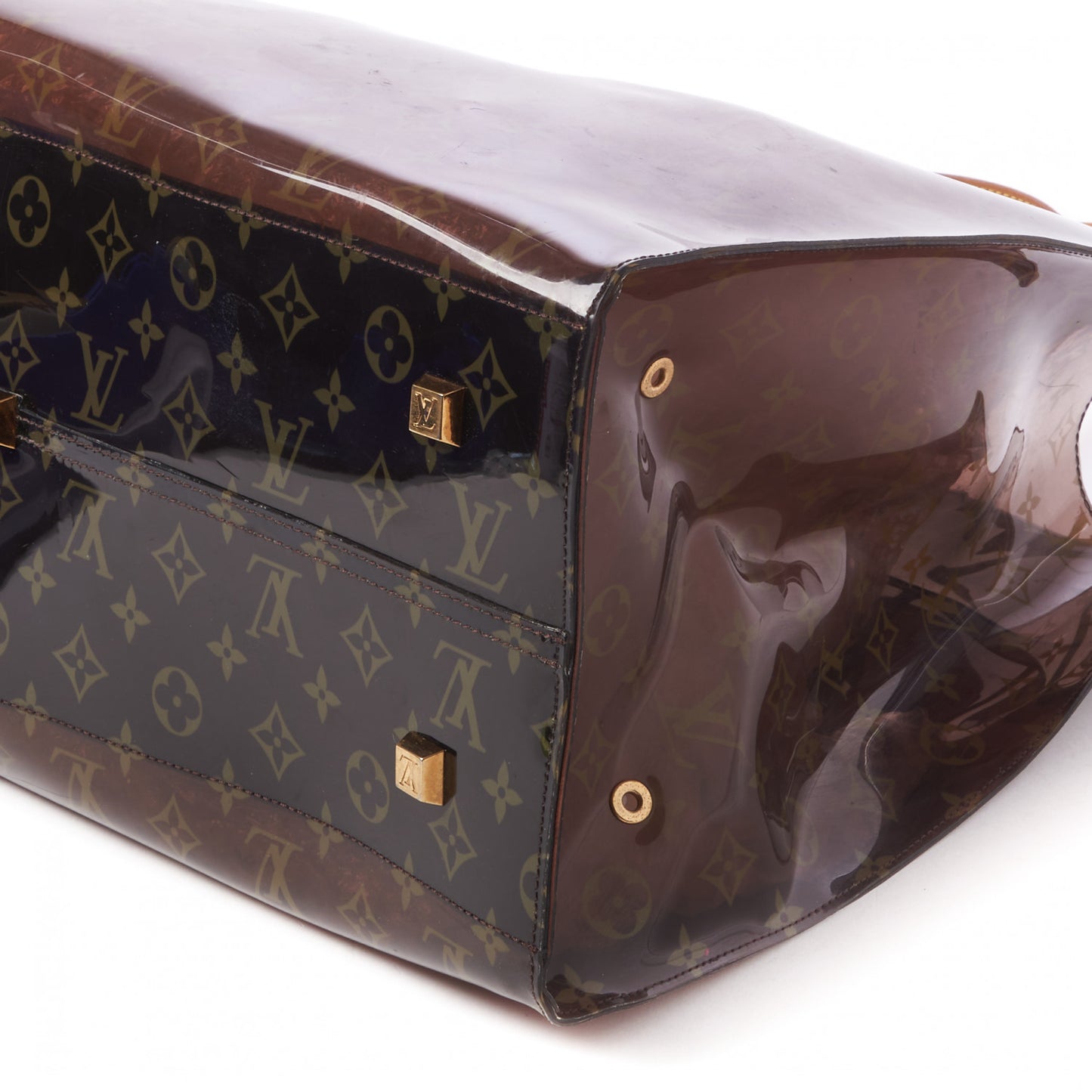 Vinyl Monogram Ambre Sac Cabas GM