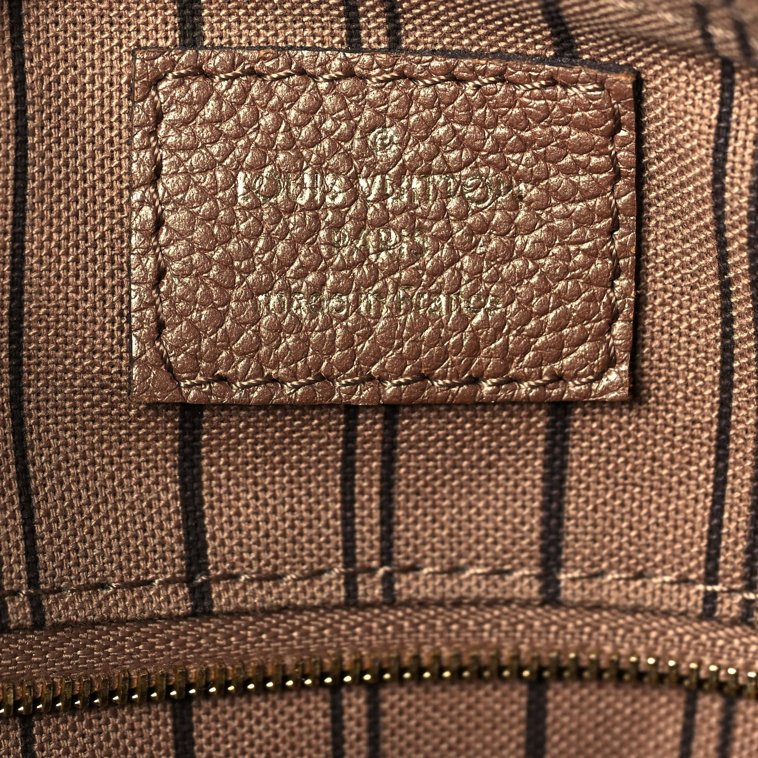 Louis Vuitton Empreinte Speedy Bandouliere 25 Bronze 6 of 14