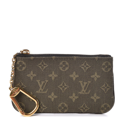 Louis Vuitton Mini Monogram Key Pouch Kaki 1 of 7