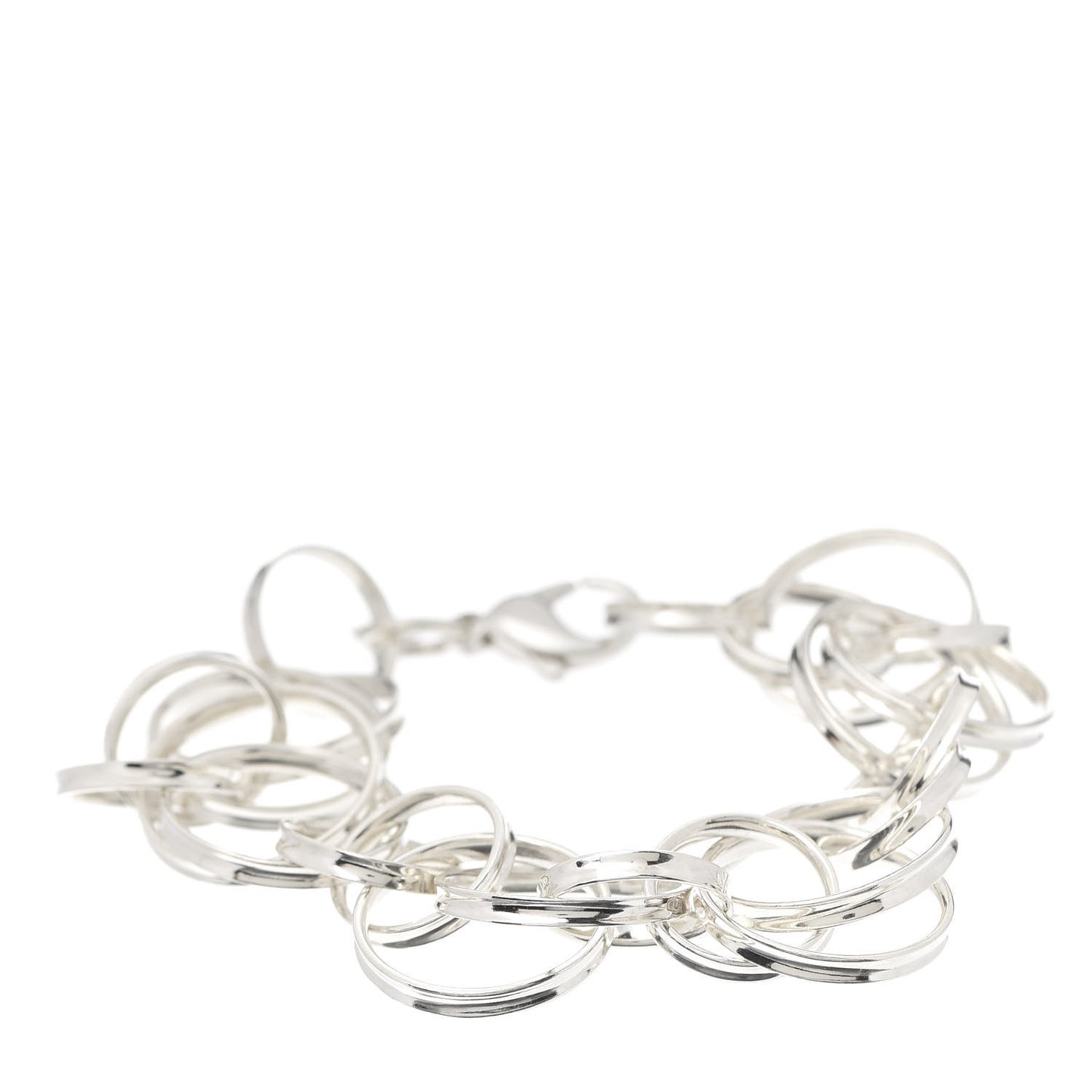 Sterling Silver 1837 Interlocking Circles Bracelet