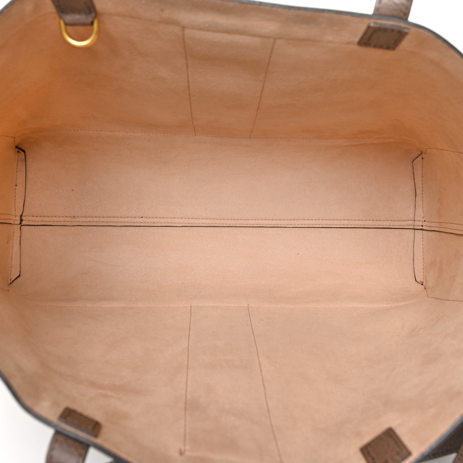 Gucci GG Supreme Monogram Web Ophidia Tote Brown 6 of 8