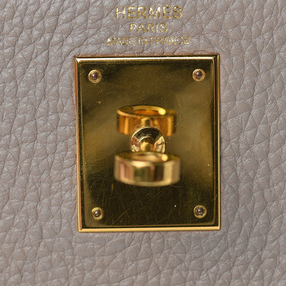 Hermes Togo Kelly Retourne 28 Gris Tourterelle 16 of 19
