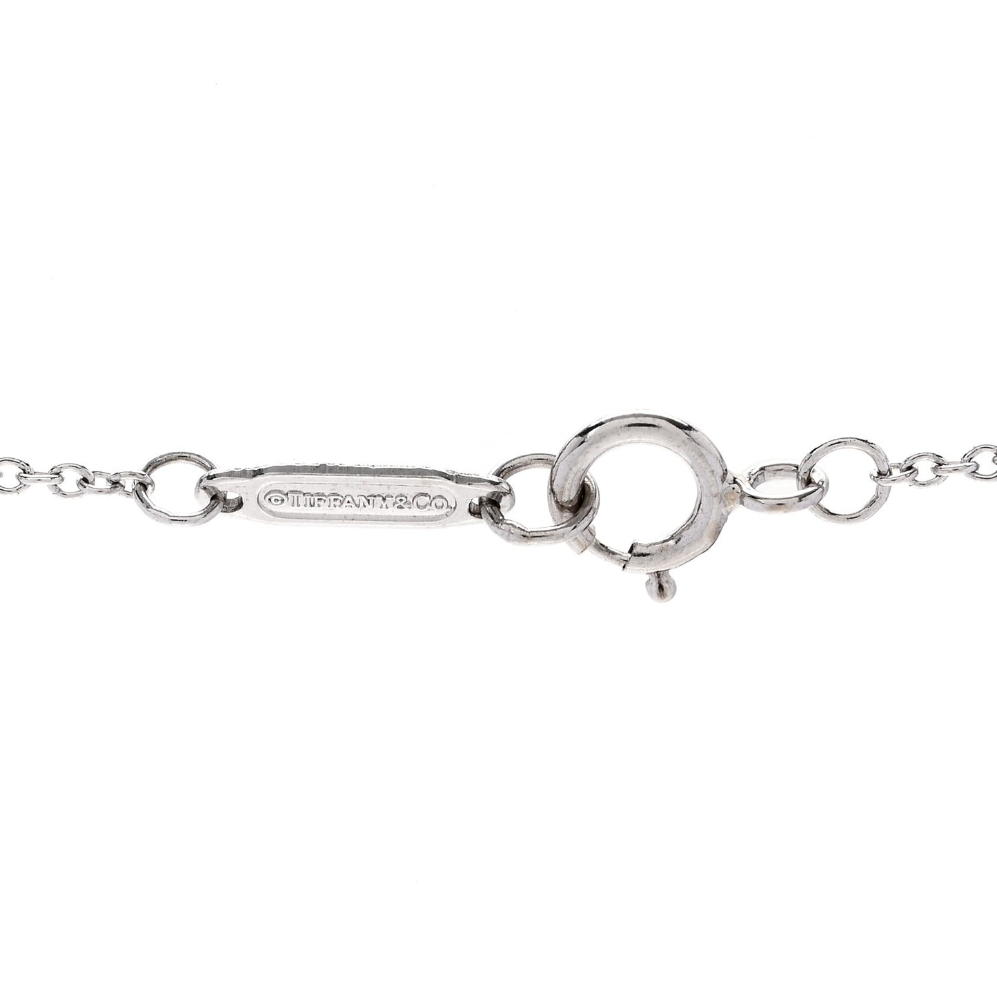 18K White Gold Diamond Bow Pave Pendant Necklace