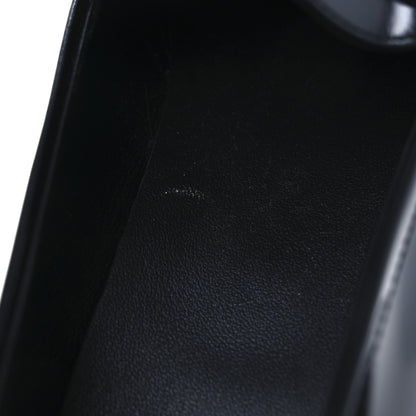 Saint Laurent Calfskin Penny Loafers 38 Black 11 of 11