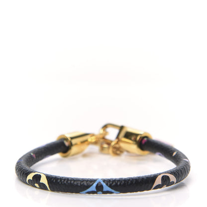 Louis Vuitton Monogram Multicolor Luck It Bracelet 19 Black 3 of 3