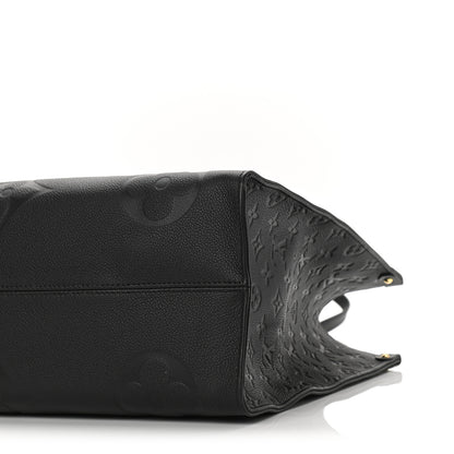 Louis Vuitton Empreinte Monogram Giant Onthego GM Black 9 of 9