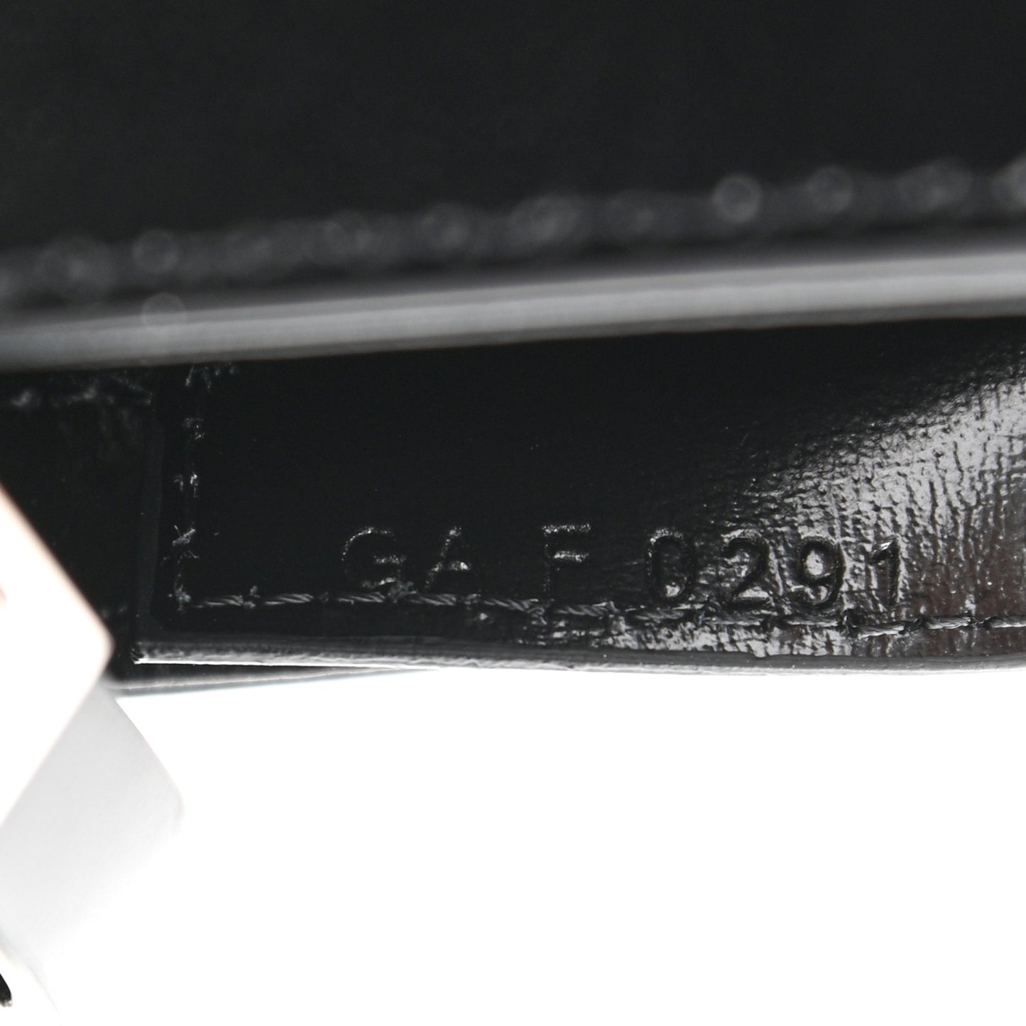 Box Calfskin Mini Cut Out Shoulder Bag Black