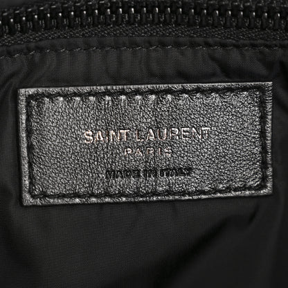 Saint Laurent Econyl Nylon Le 5 A 7 Hobo Black 6 of 10