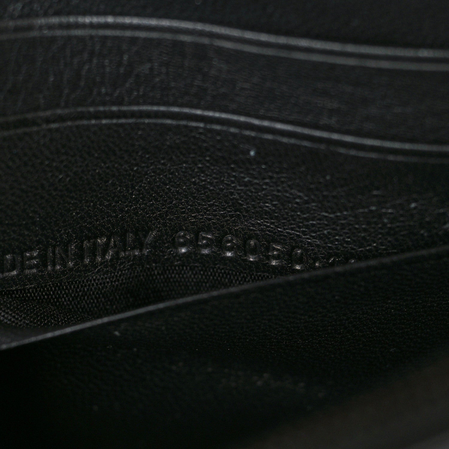 Balenciaga Nappa BB Monogram Embossed Hourglass Chain Bag Black 7 of 9