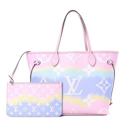 Louis Vuitton Monogram Escale Neverfull MM Pastel 1 of 11