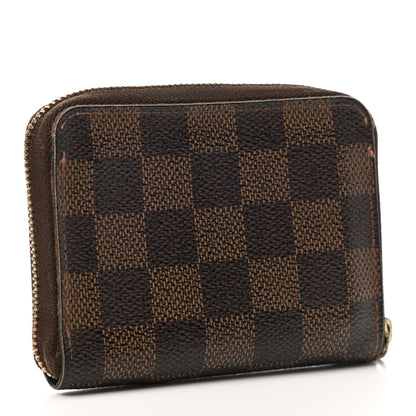 Louis Vuitton Damier Ebene Zippy Coin Purse 3 of 8