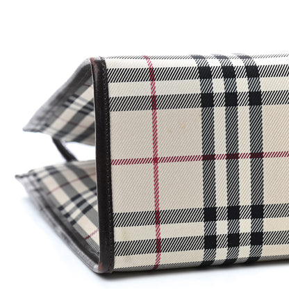 Burberry House Check Tote Chocolate 6 of 9