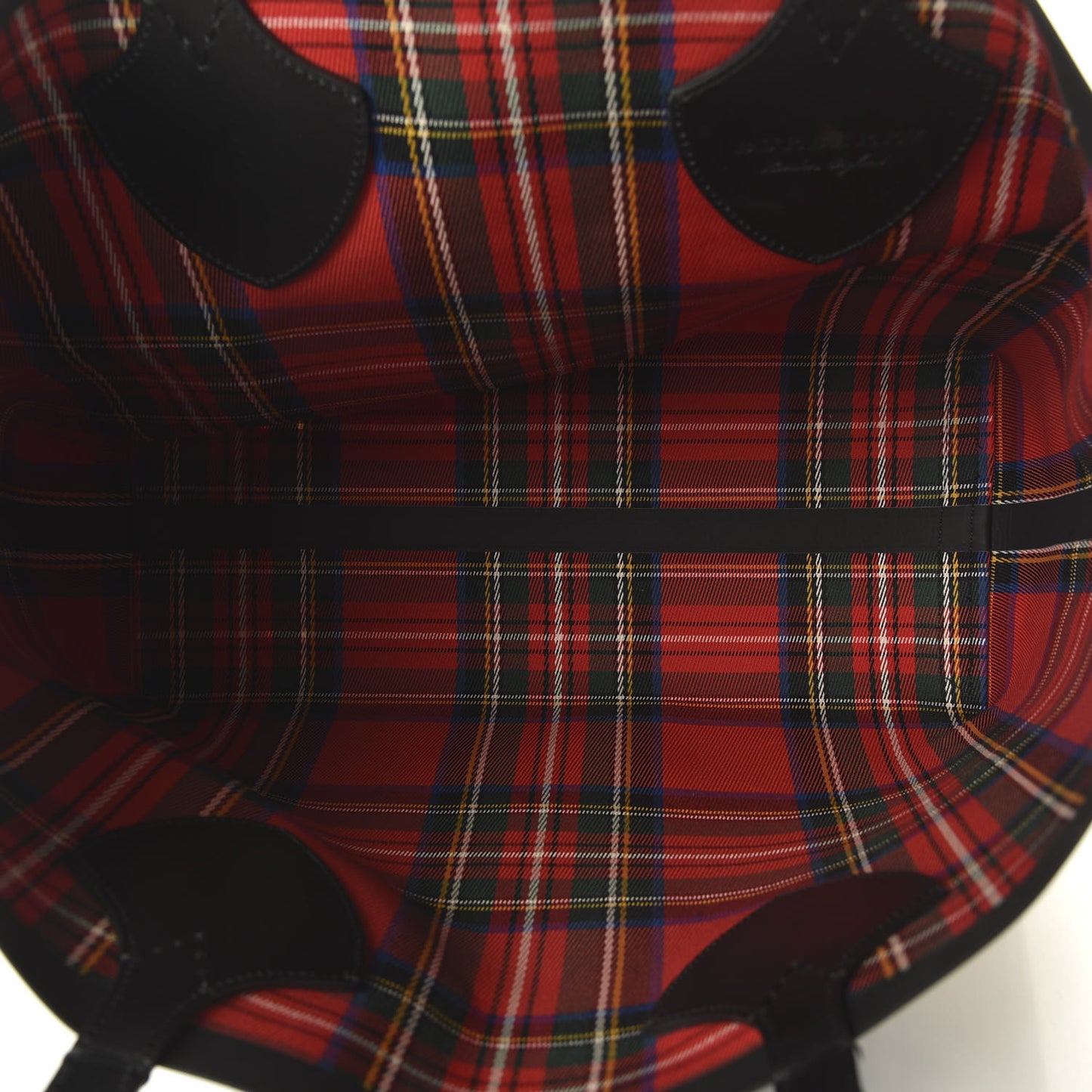Vintage Check The Giant Reversible Tote Antique Yellow Bright Red