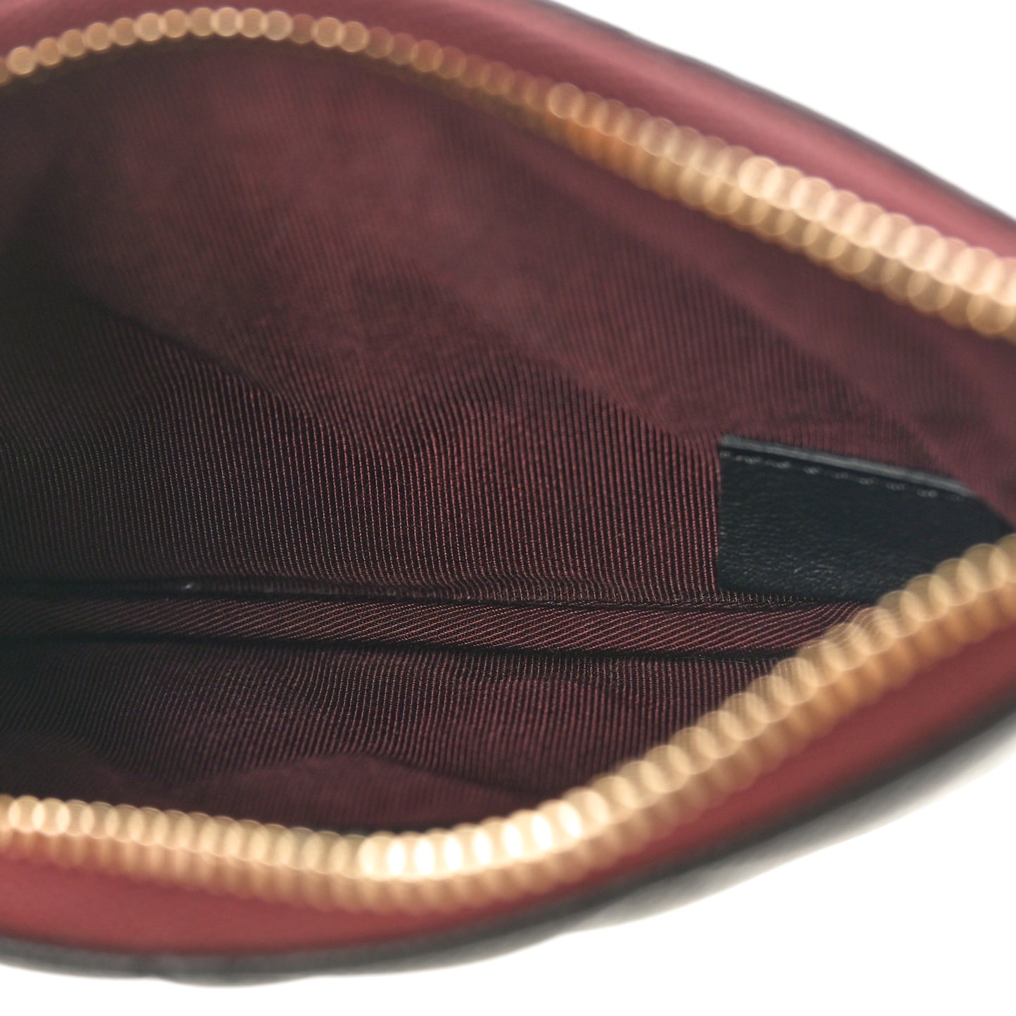 Caviar Quilted Small Pouch Black