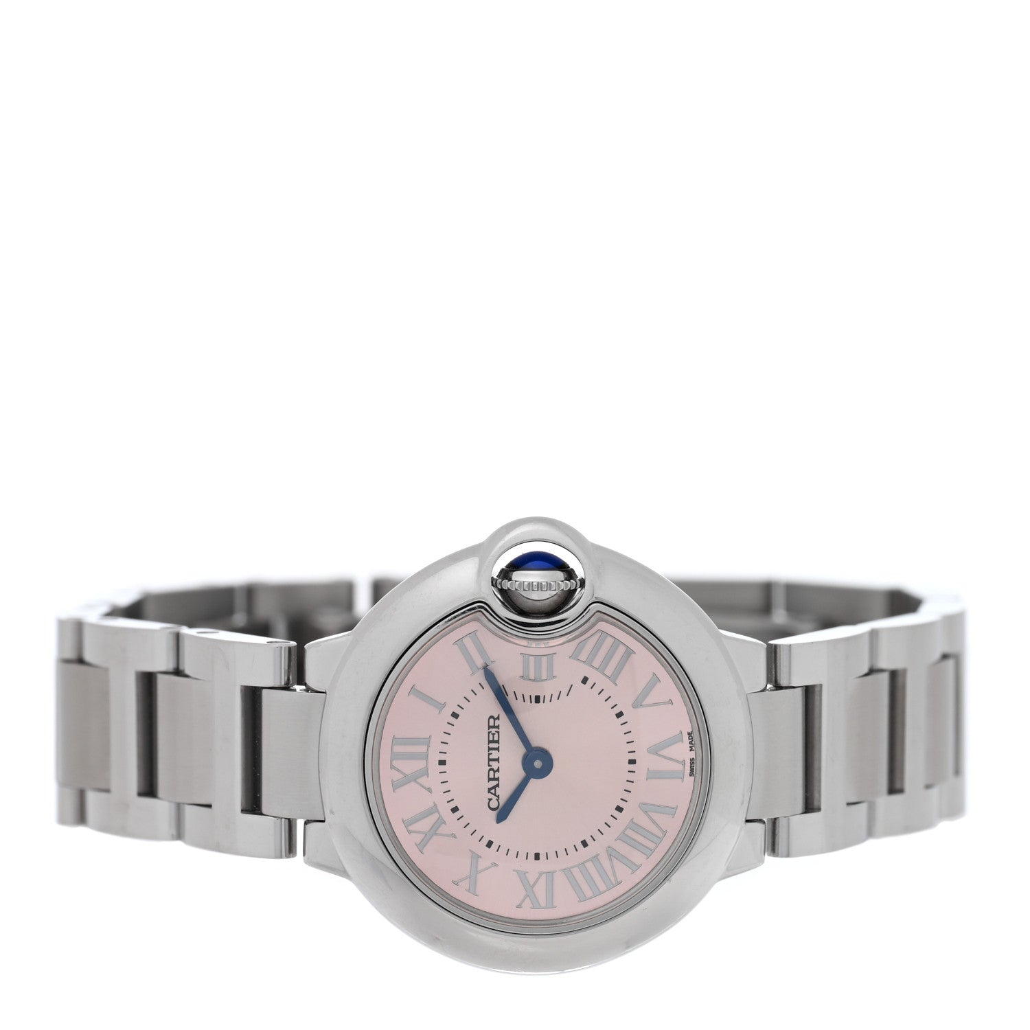 Cartier Stainless Steel 28mm Ballon Bleu De Cartier Quartz Watch Pink 2 of 5