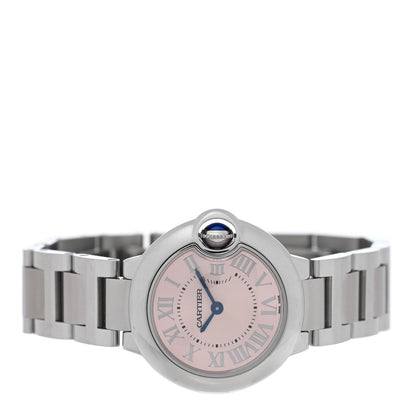 Cartier Stainless Steel 28mm Ballon Bleu De Cartier Quartz Watch Pink 2 of 5