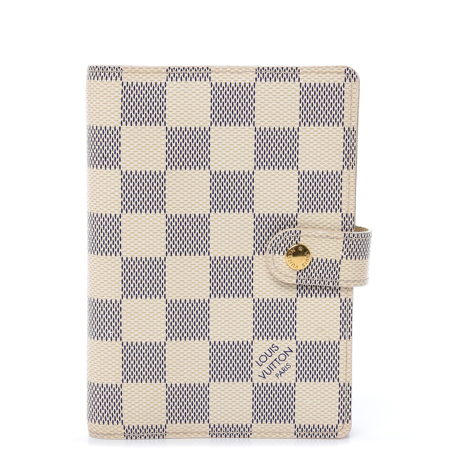 Louis Vuitton Damier Azur Small Ring Agenda Cover 1 of 9