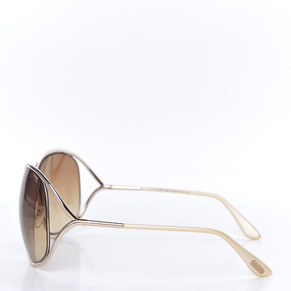 Tom Ford Miranda Crossover Sunglasses TF130 Gold 3 of 8