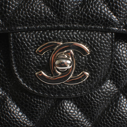 Chanel Caviar Quilted Medium Double Flap Black 5 of 11