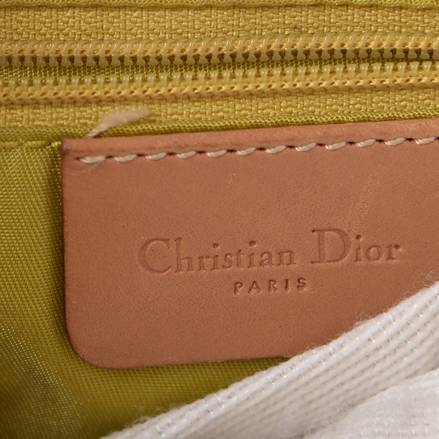 Christian Dior Denim Calfskin Saddle Bag Blue 12 of 12