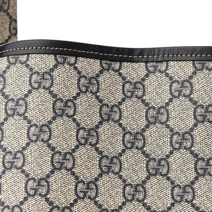 Gucci GG Plus Monogram Medium Signature Web Loop Tote Navy 8 of 10