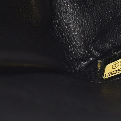 Chanel Caviar Quilted Jumbo Single Flap Black 7 of 13