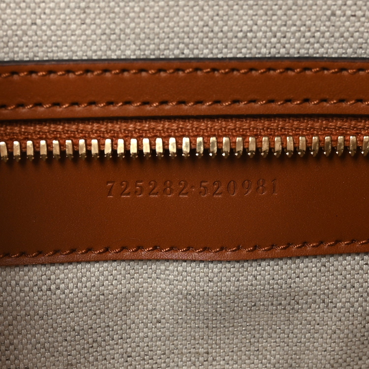 Gucci GG Supreme Monogram Calfskin Rhombus Print Duffle Bag Beige Ebony Mystic White Hazel Brown 6 of 10
