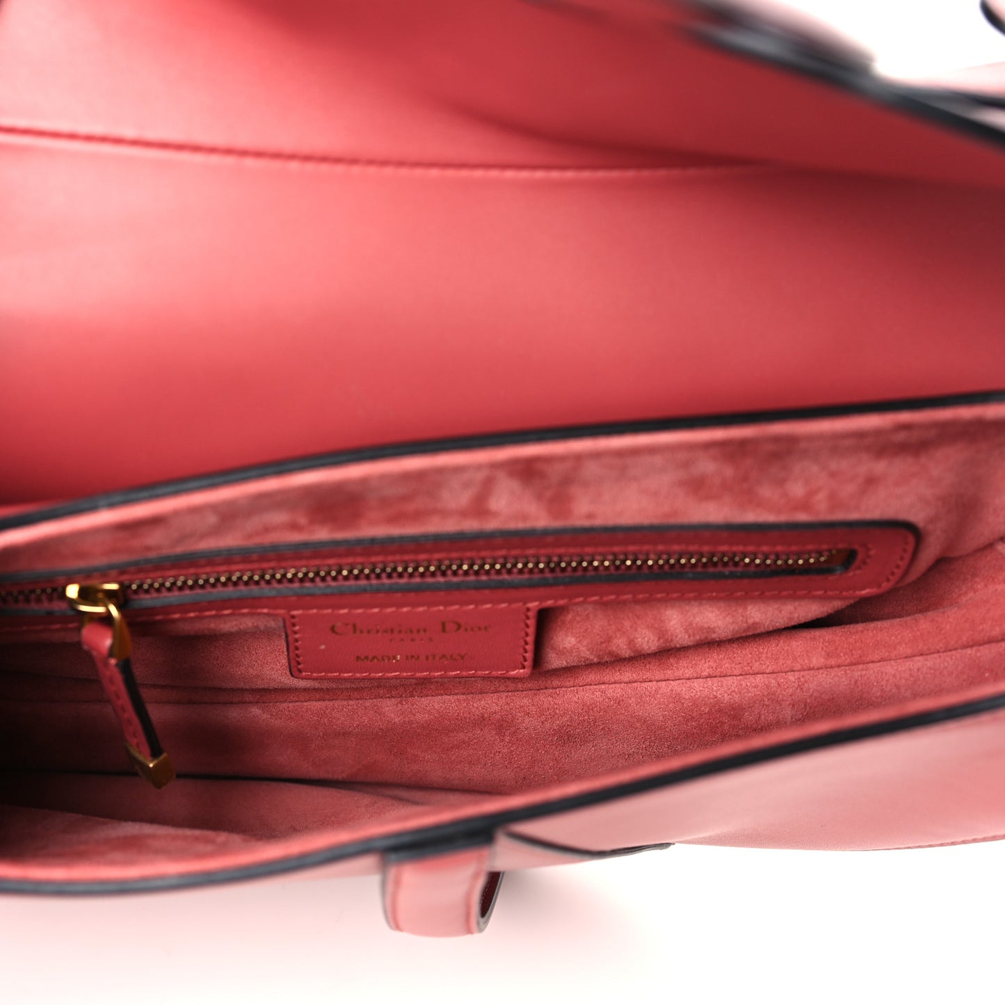Calfskin Saddle Bag Pink