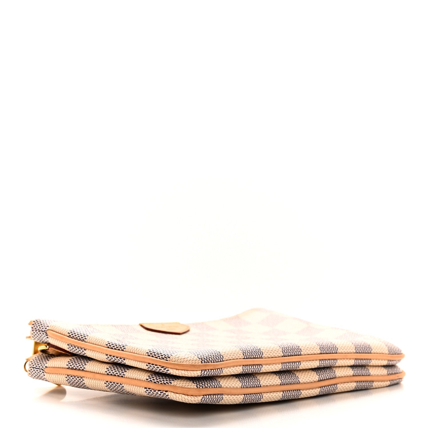 Louis Vuitton Damier Azur Double Zip Pochette 4 of 17