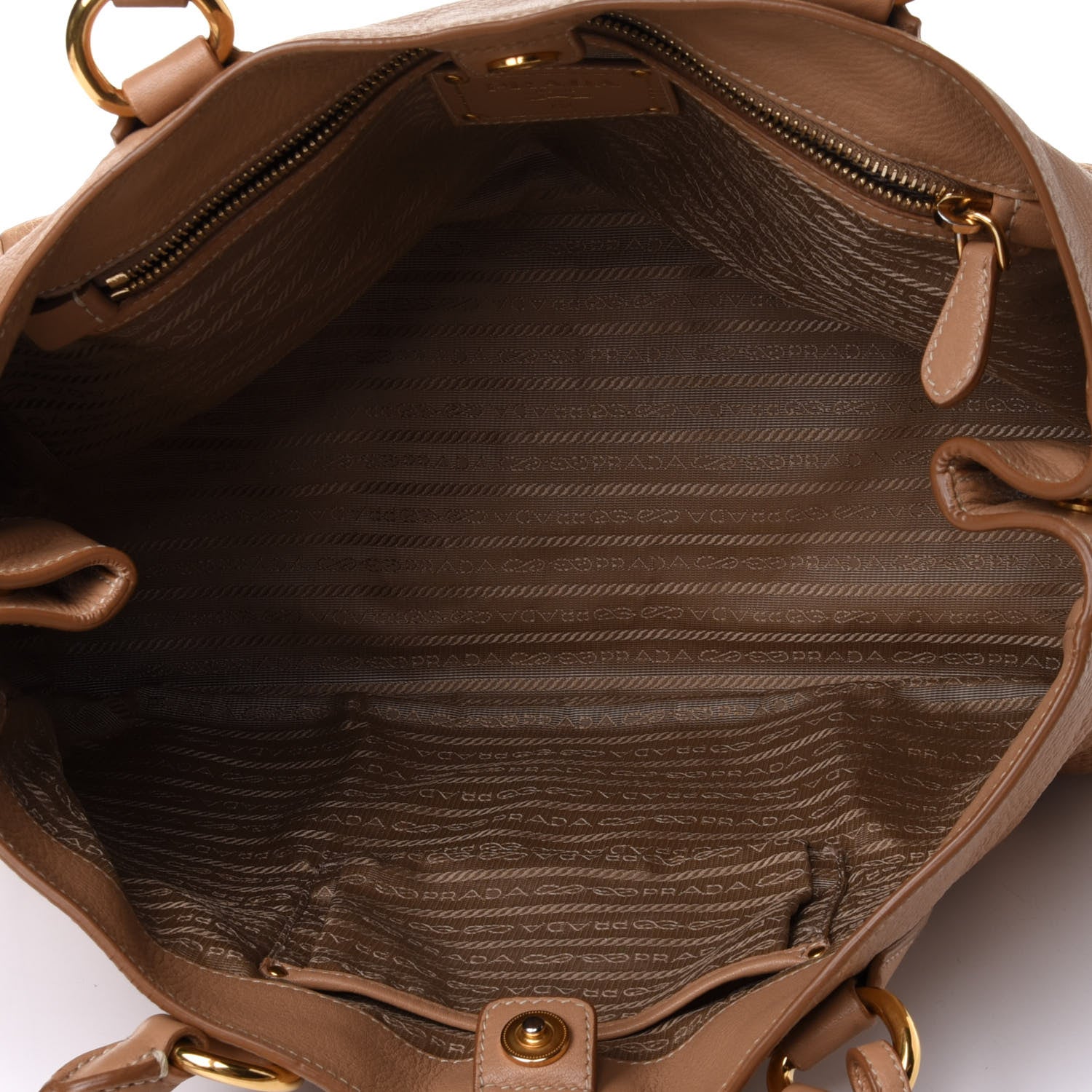 Prada Vitello Daino Tote Sughero 4 of 4