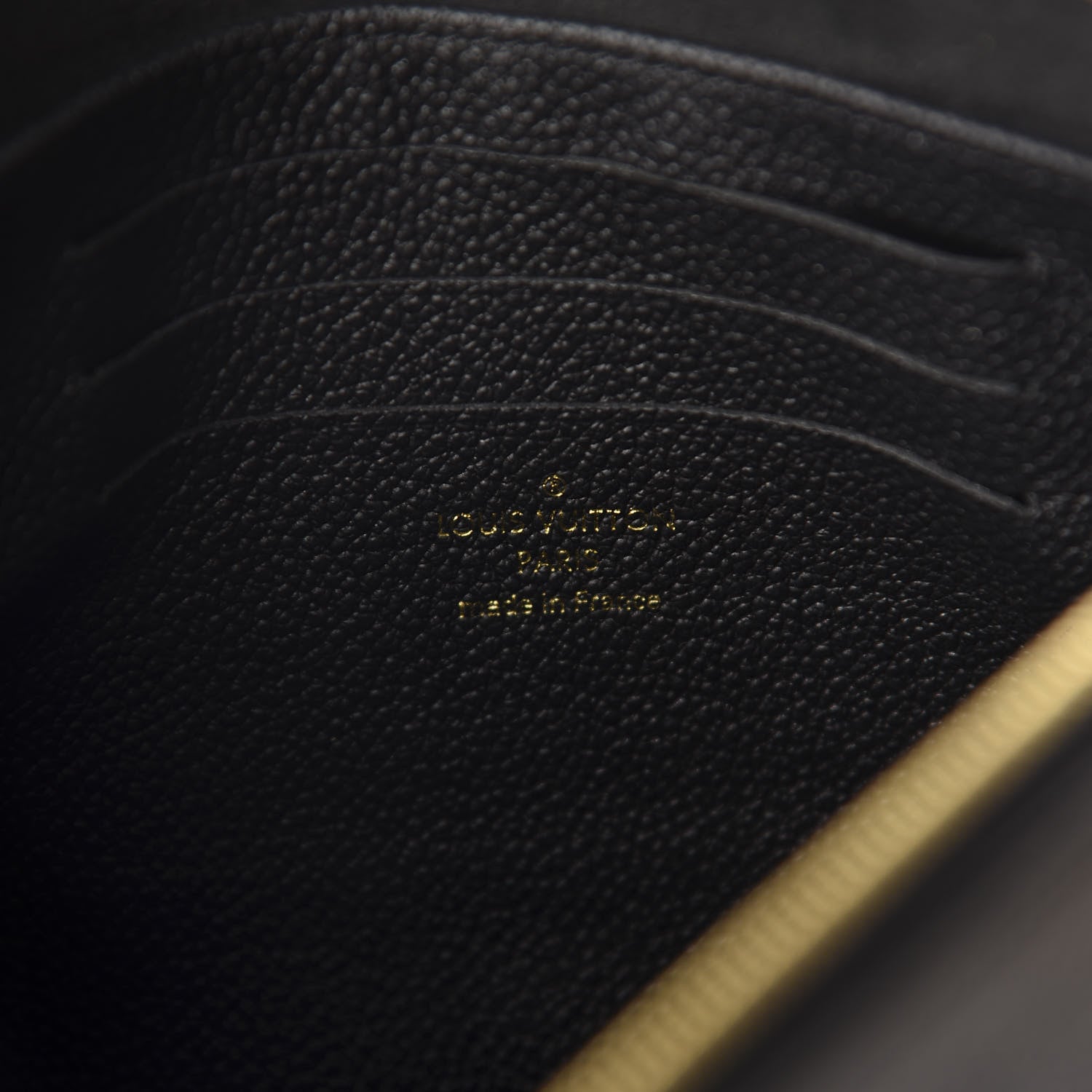 Louis Vuitton Empreinte Pochette Melanie MM Black 6 of 6