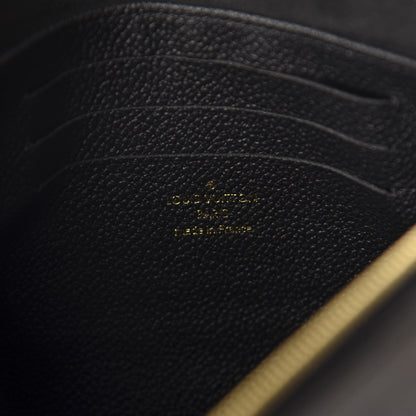 Louis Vuitton Empreinte Pochette Melanie MM Black 6 of 6