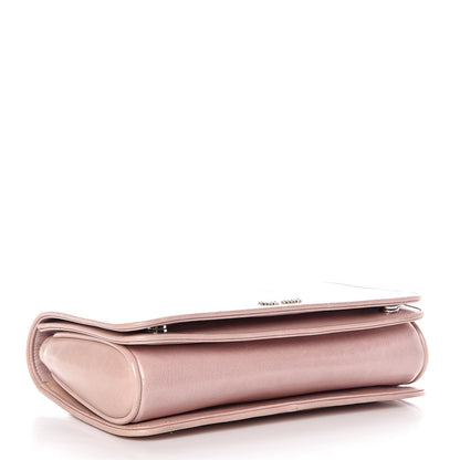 Miu Miu Vitello Shine Club Shoulder Bag Mughetto 4 of 29