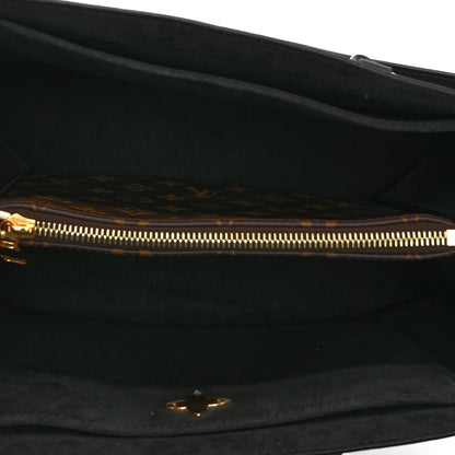 Louis Vuitton Monogram Flower Tote Black 5 of 9