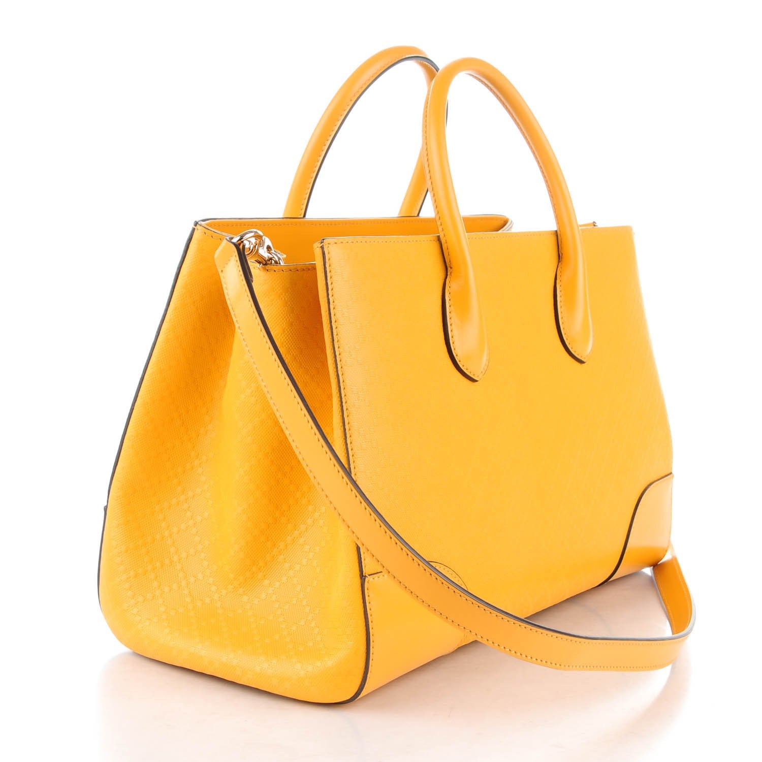 Gucci Hilary Lux Bright Diamante Medium Top Handle Bag Bumblebee 3 of 7