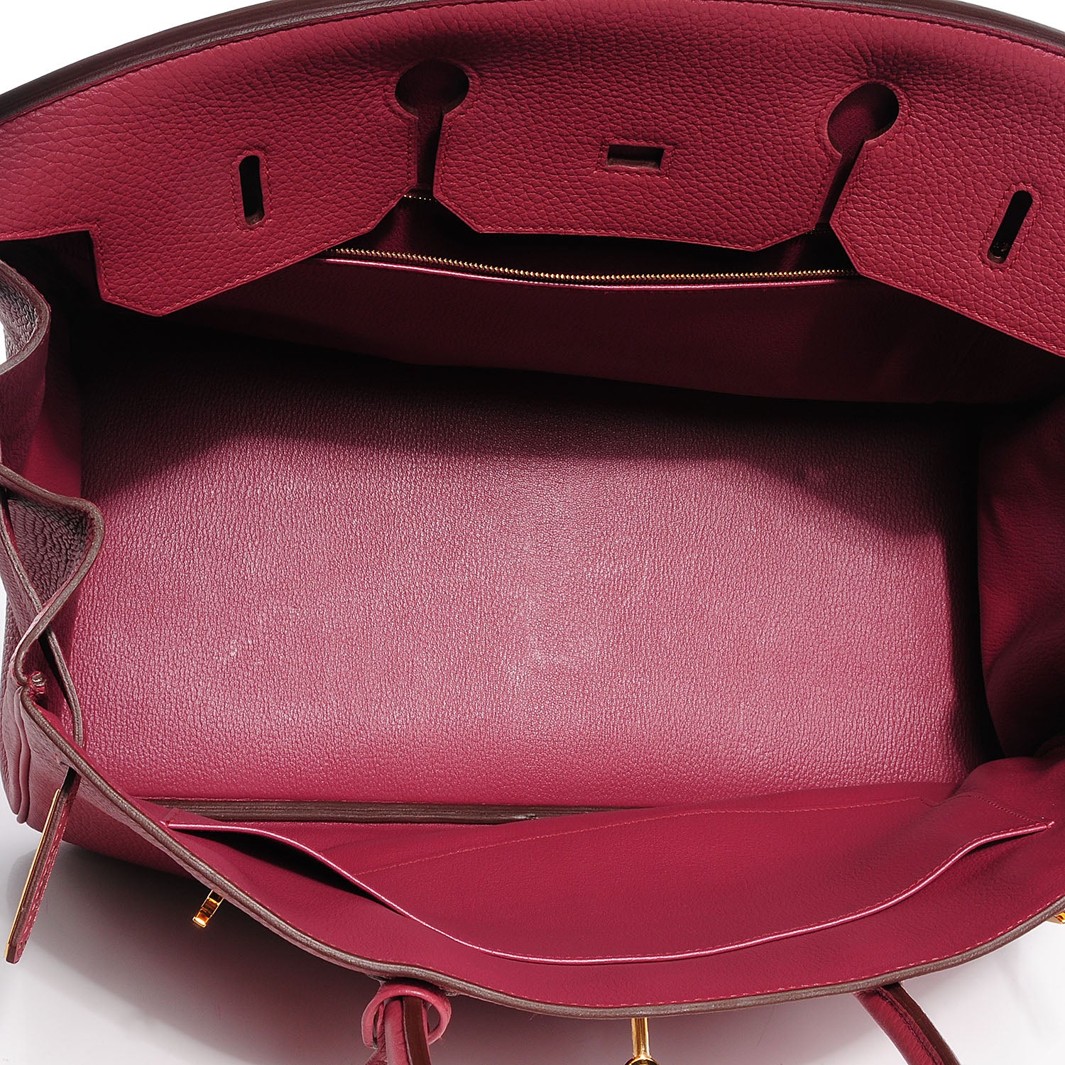 Hermes Taurillon Clemence Birkin 40 Bois de Rose 8 of 25