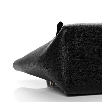 Prada Vitello Grain Tote Black 9 of 10