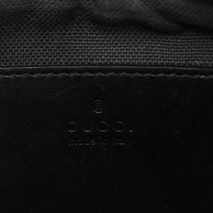 Gucci Calfskin Matelasse Monochrome Small GG Marmont Chain Shoulder Bag Black 6 of 12