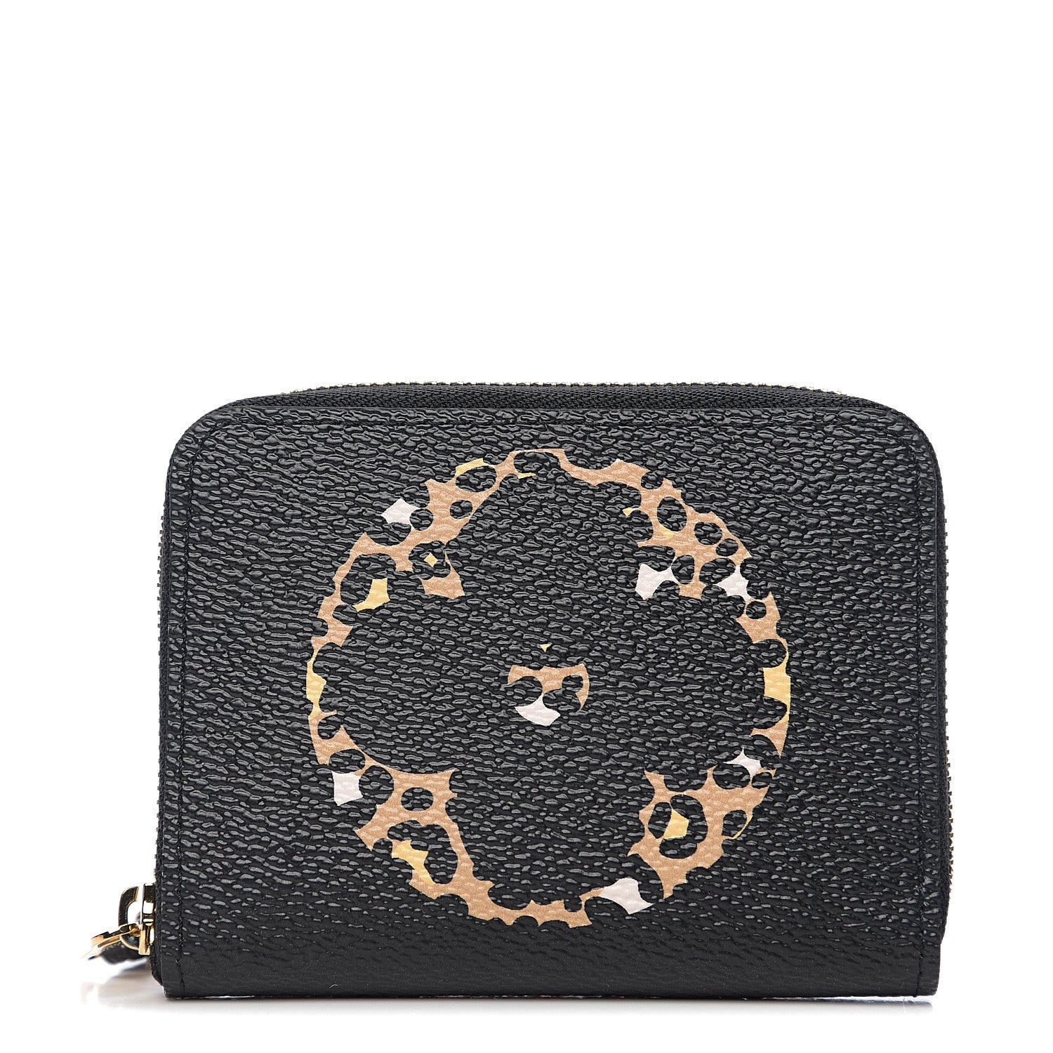 Louis Vuitton Monogram Giant Jungle Zippy Coin Purse Black 1 of 6