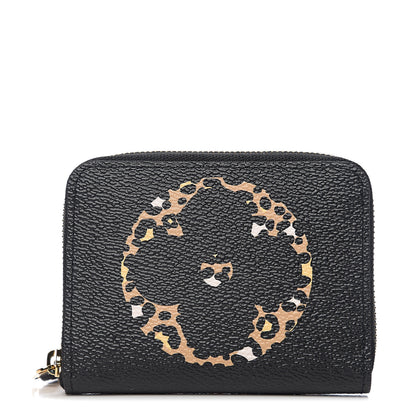 Louis Vuitton Monogram Giant Jungle Zippy Coin Purse Black 1 of 6