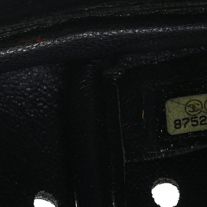 Chanel Patent Perforated CC Shopping Tote Black 7 of 11