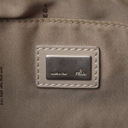 Fendi Zucchino Cuoio Pochette Beige Tortora Pietra 6 of 10