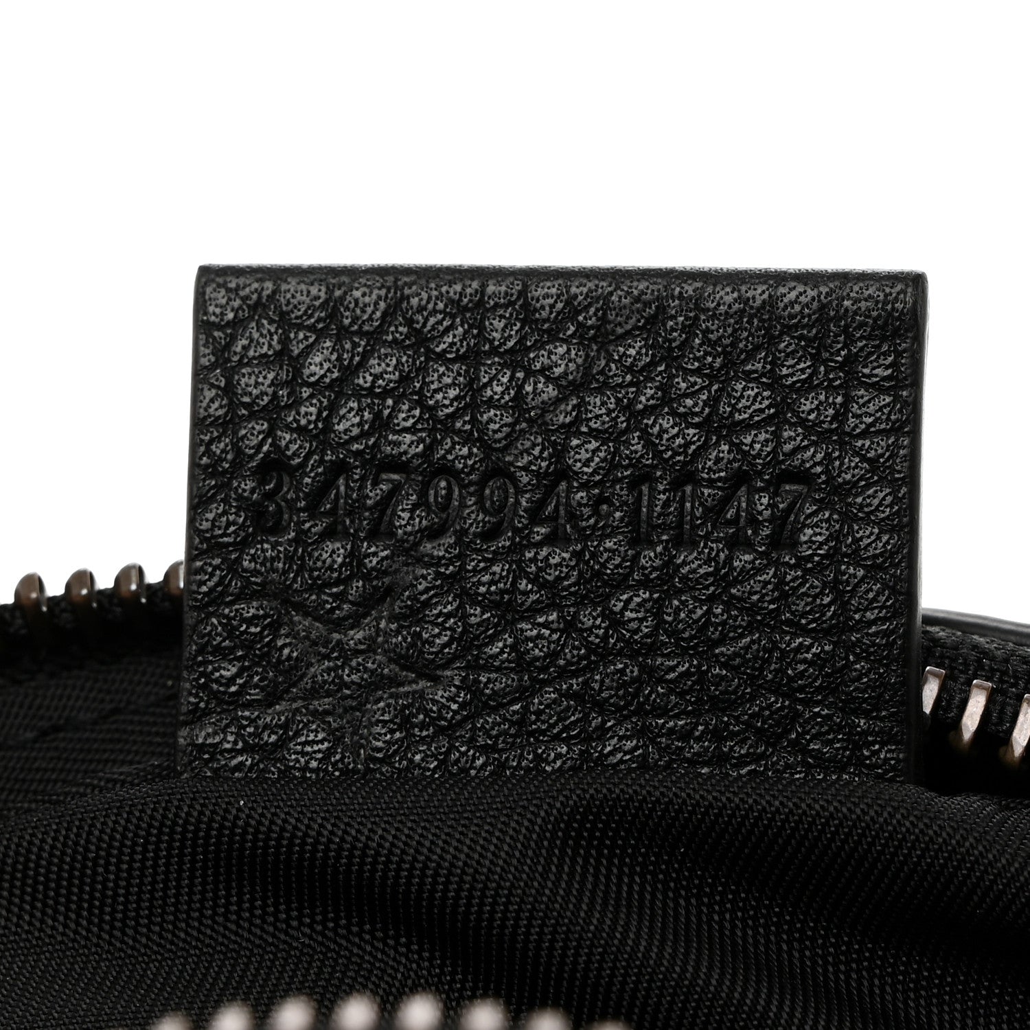 Gucci Pebbled Calfskin Mini Soho Disco Bag Black 7 of 10
