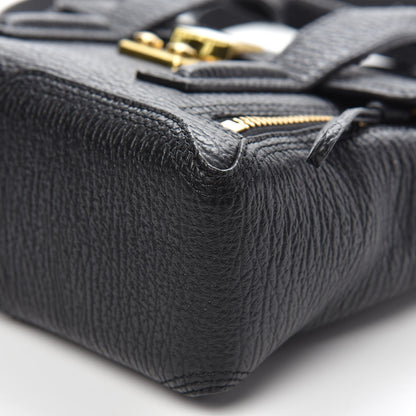 3.1 Phillip Lim 3.1 Textured Calfskin Mini Pashli Satchel Black 10 of 10
