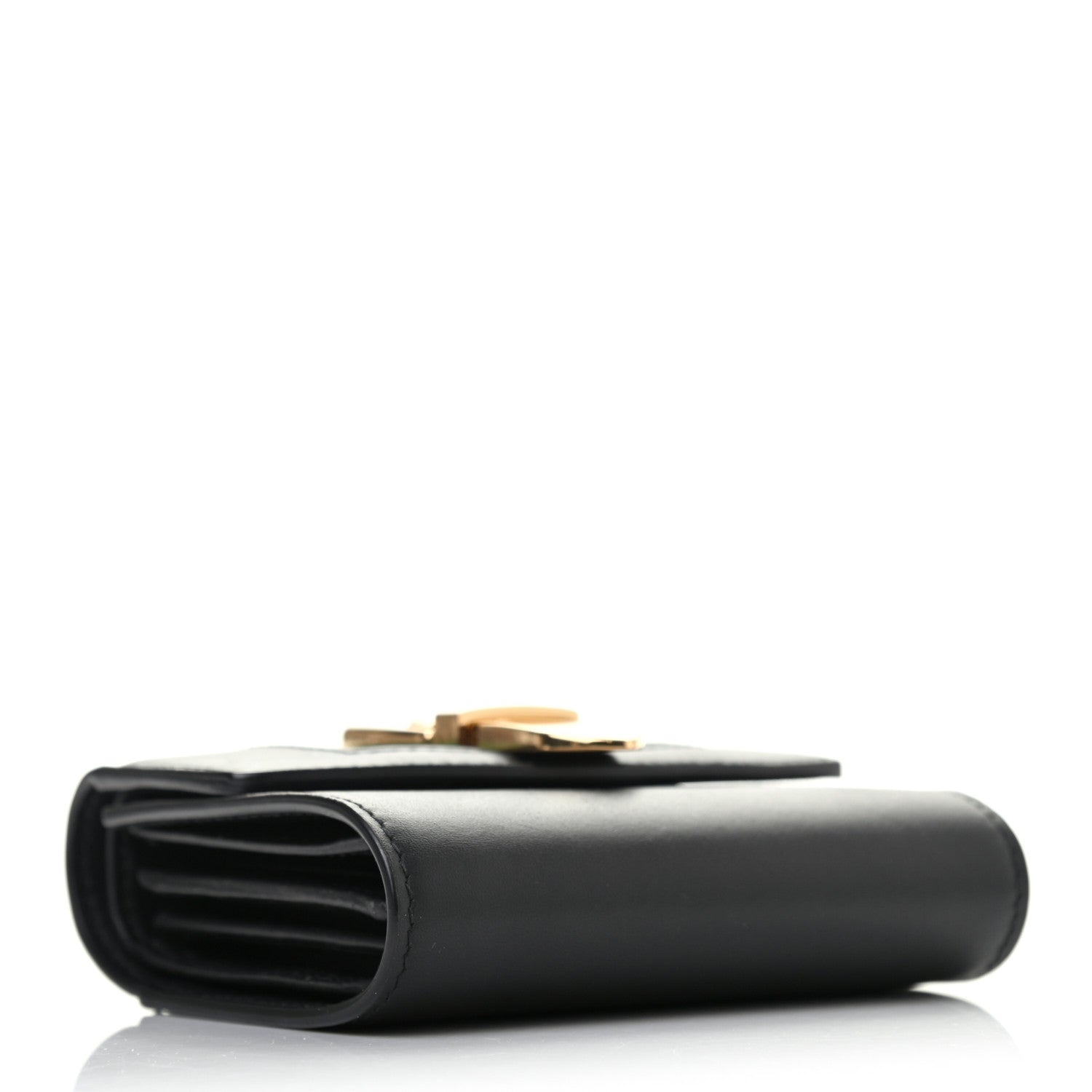 Gucci Calfskin Sylvie Wallet Black 3 of 6
