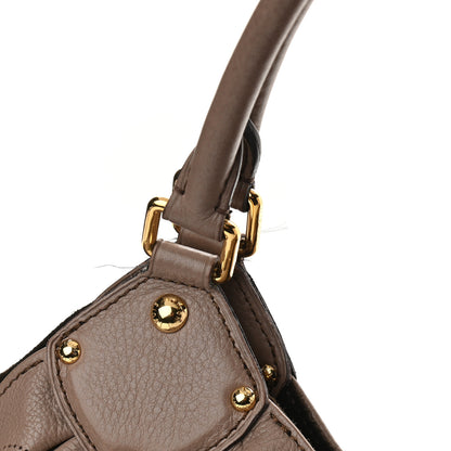 Louis Vuitton Mahina L Taupe 9 of 13
