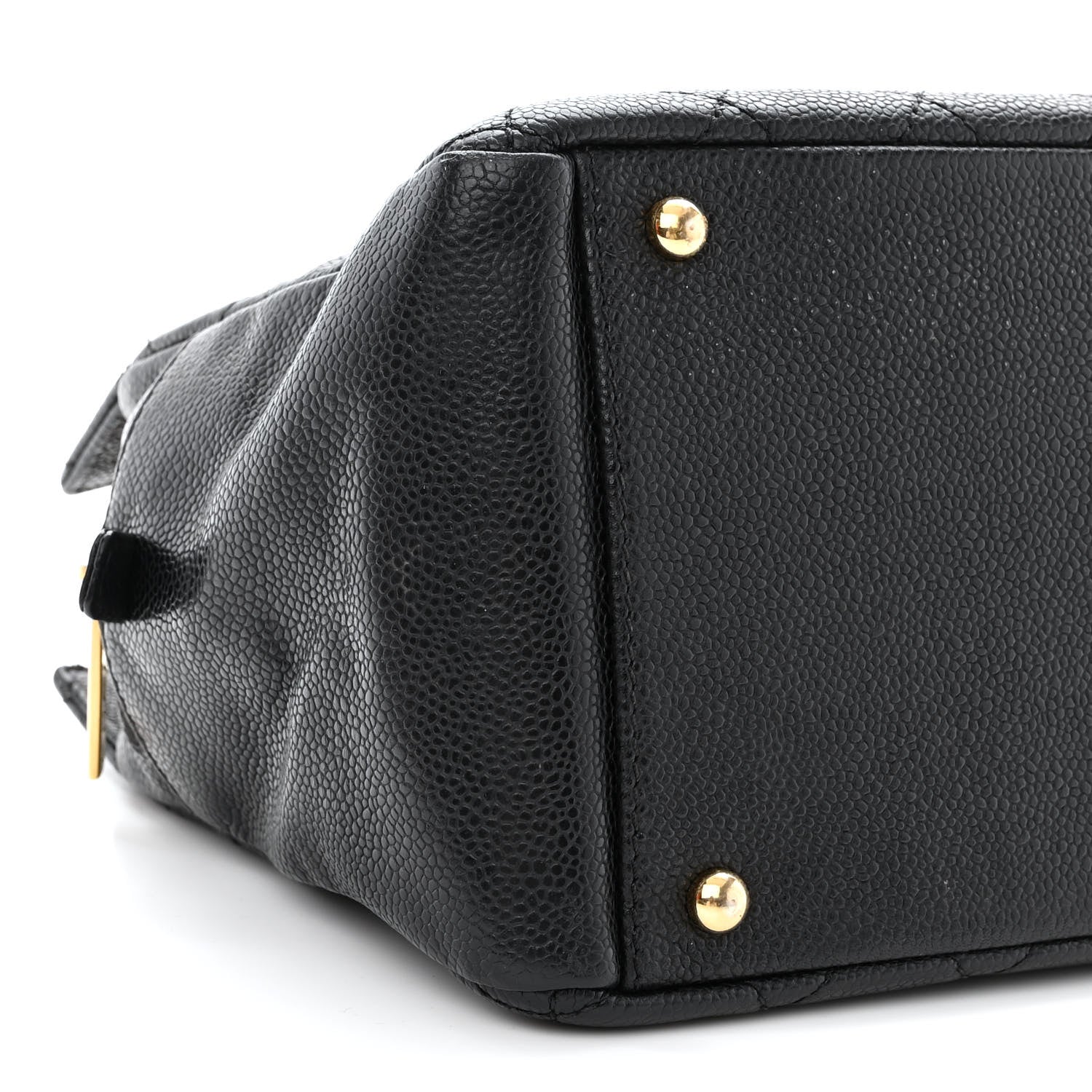 Chanel Caviar Quilted Petit Timeless Tote PTT Black 9 of 10