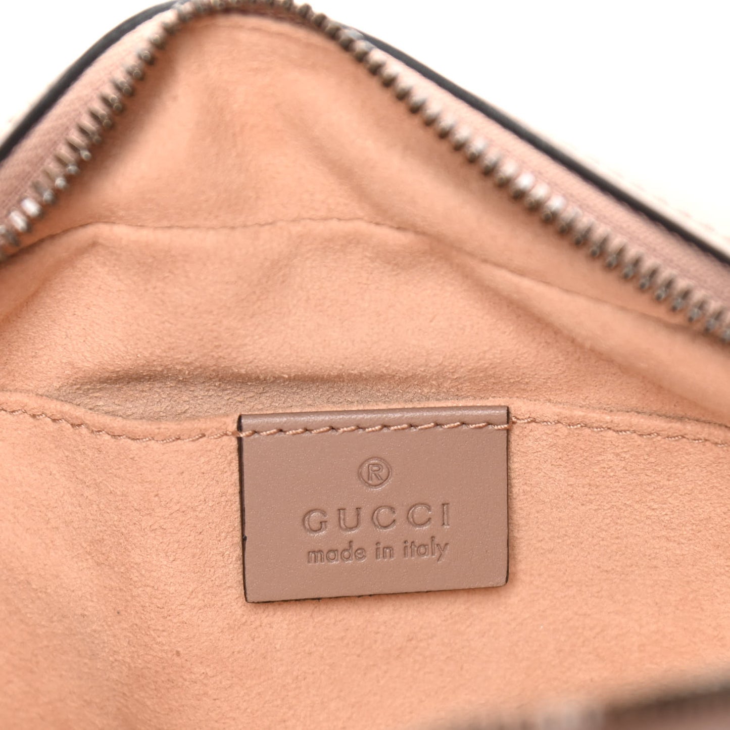 Calfskin Matelasse Small GG Marmont Chain Shoulder Bag Porcelain Rose